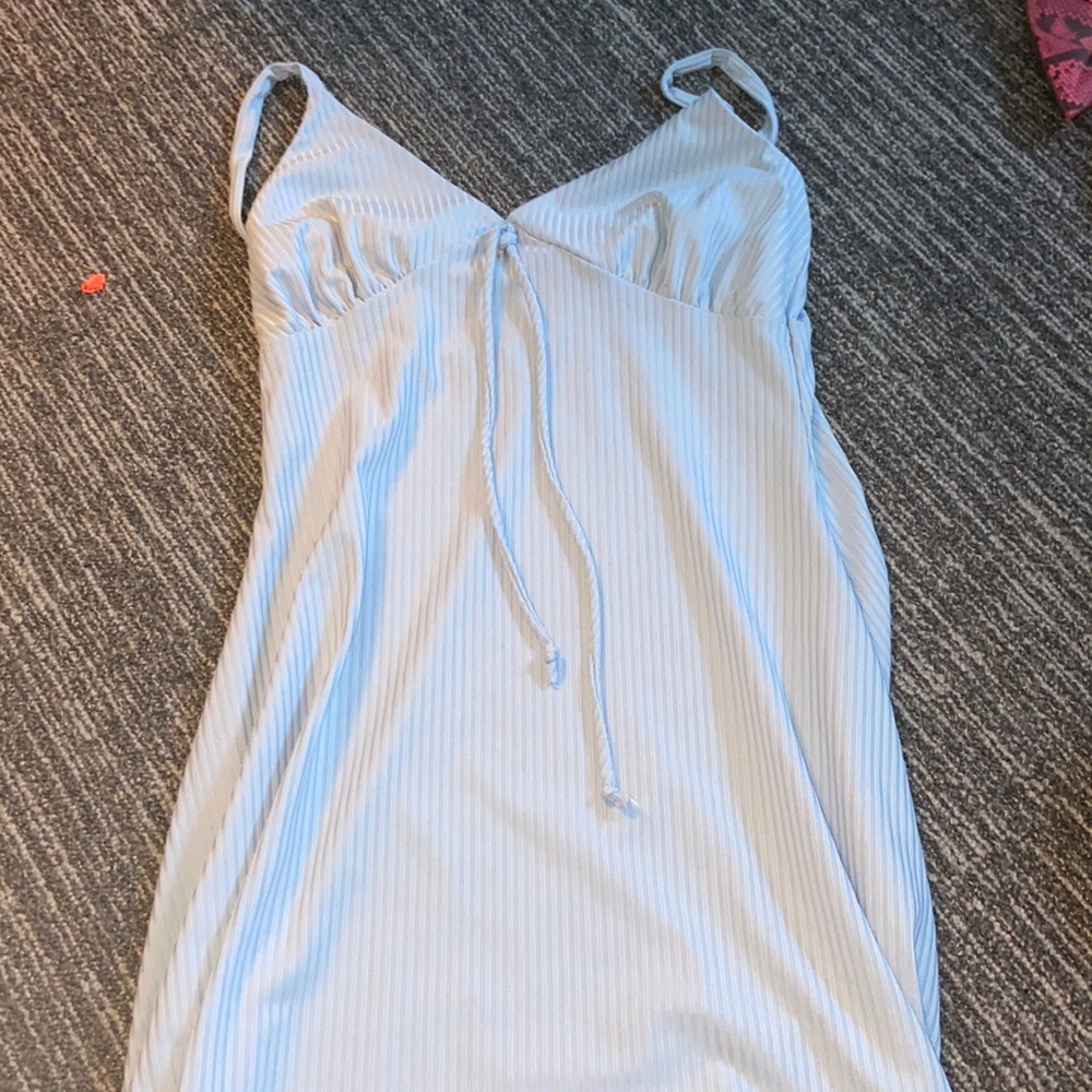 Blue Forever21 Babydoll dress